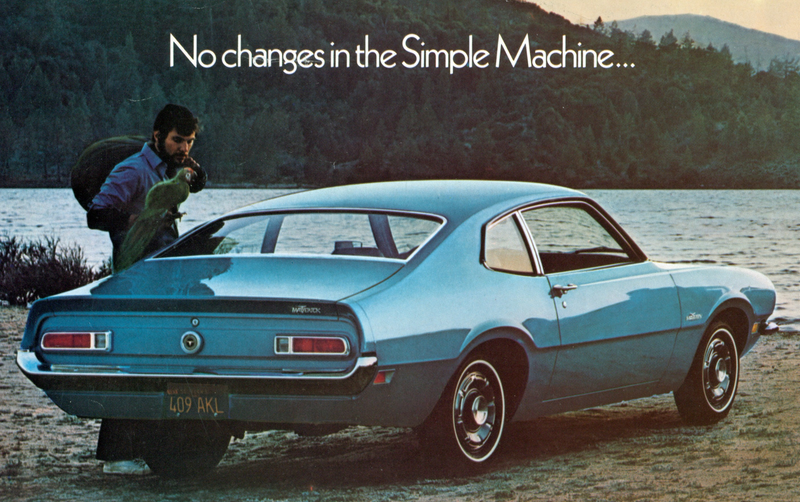 The 1969-77 Maverick started out curvy...